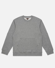 Elbow Patch Crewneck (Grey)