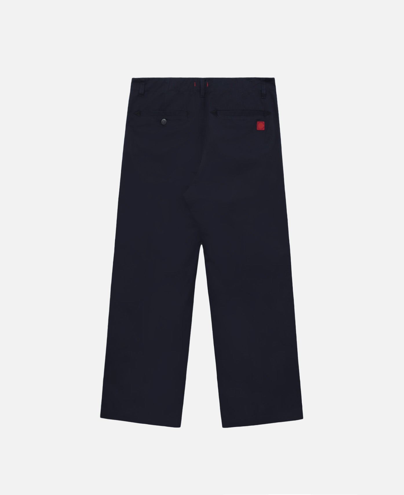 Embroidered Chino Pants (Navy)