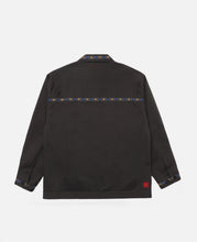 Embroidered Chore Jacket (Grey)