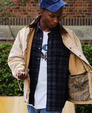 Flannel Shirt (Navy)