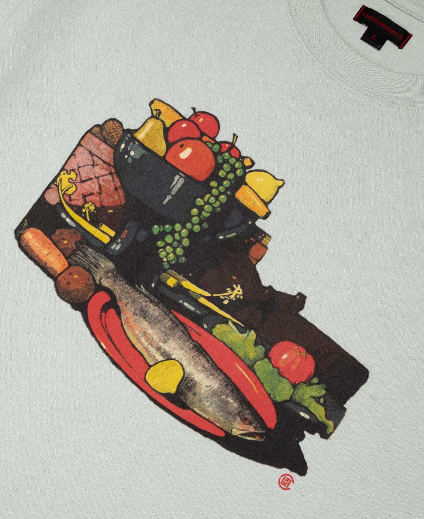 Healthy Eating T-Shirt (Grey)