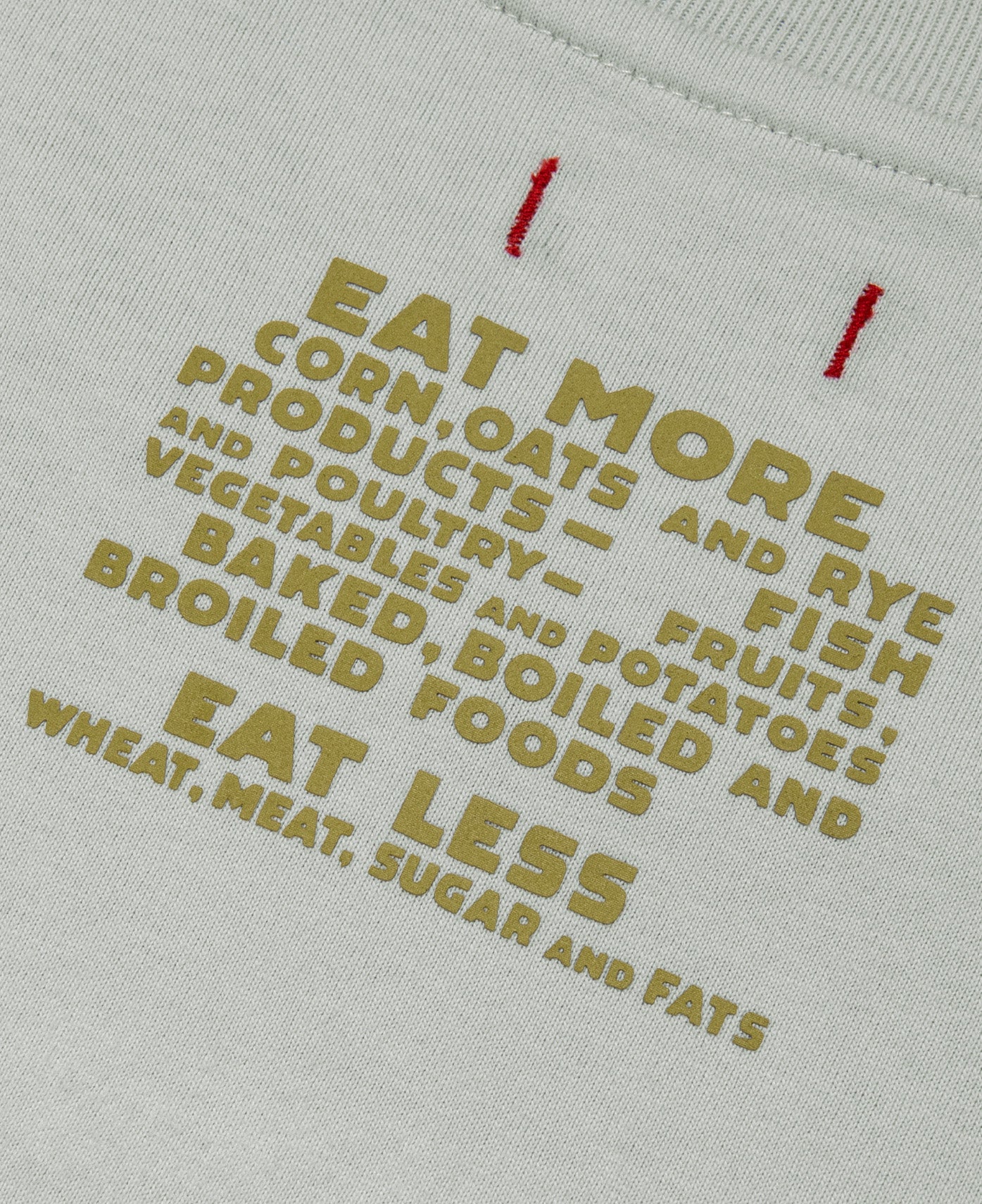 Healthy Eating T-Shirt (Grey)