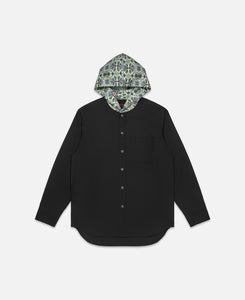 Hooded Shirt (Black)