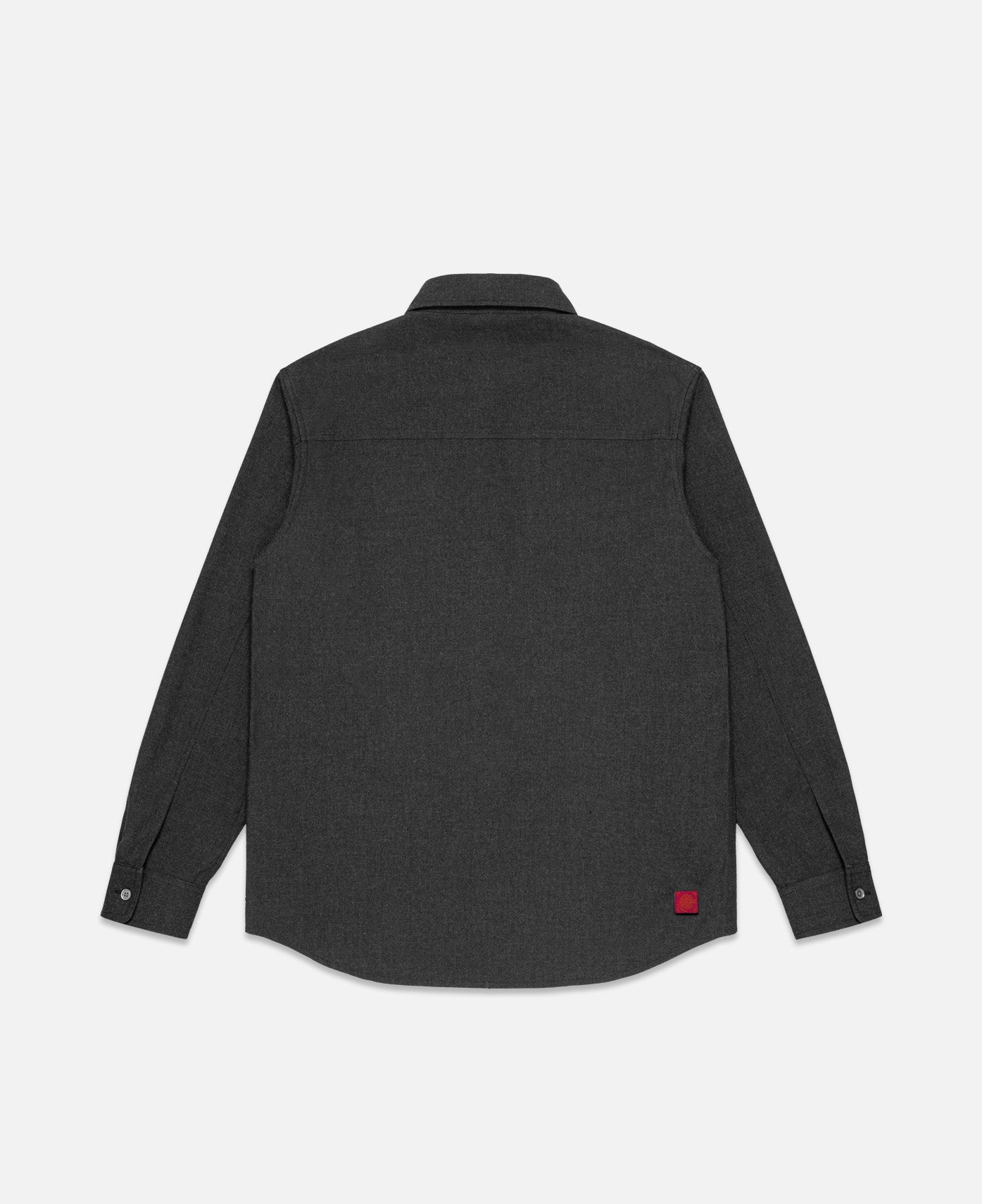 Lace Panel Shirt (Grey)