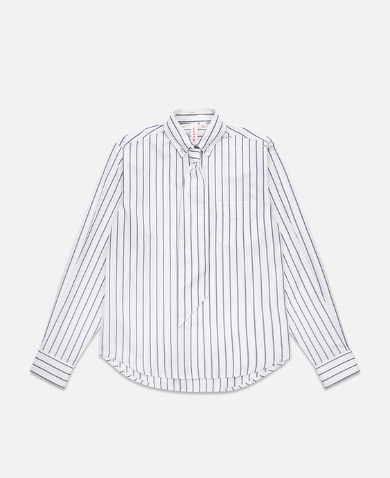 Womens Stripe Shirt (White)