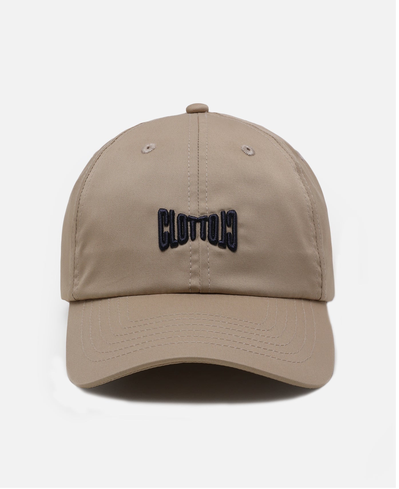 Logo Pattern Cap (Beige)