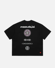 Moon Child Print T-Shirt (Black)