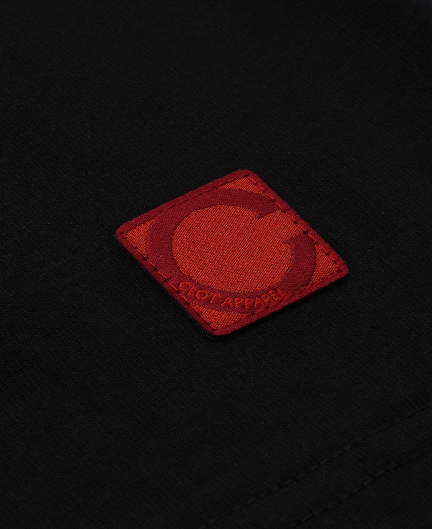 Moon Child Print T-Shirt (Black)