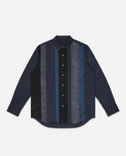 Multi Pattern Shirt (Navy)