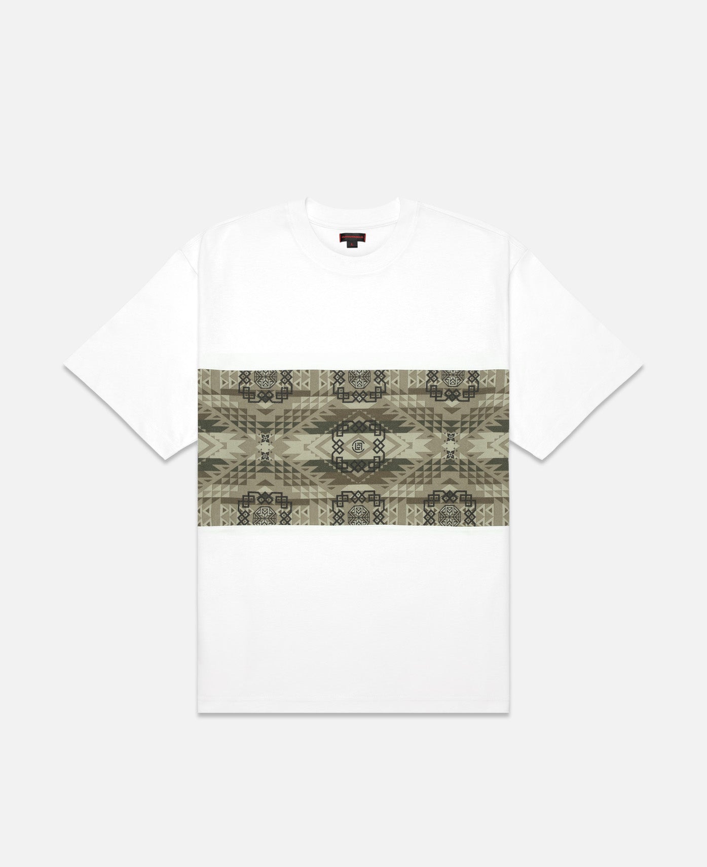 Panel T-Shirt (White)