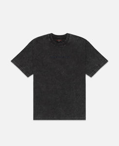 Path Never Taken Heavy Washed T-Shirt (Black)