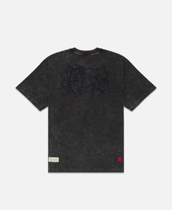 Path Never Taken Heavy Washed T-Shirt (Black)