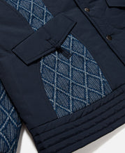 Quilted Patchwork Jacket (Navy)