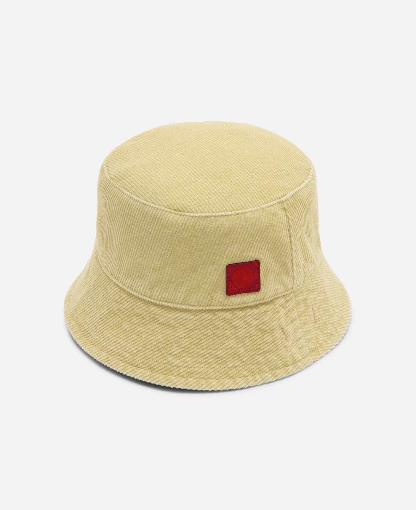 Reversible Corduroy Bucket Hat (Beige)