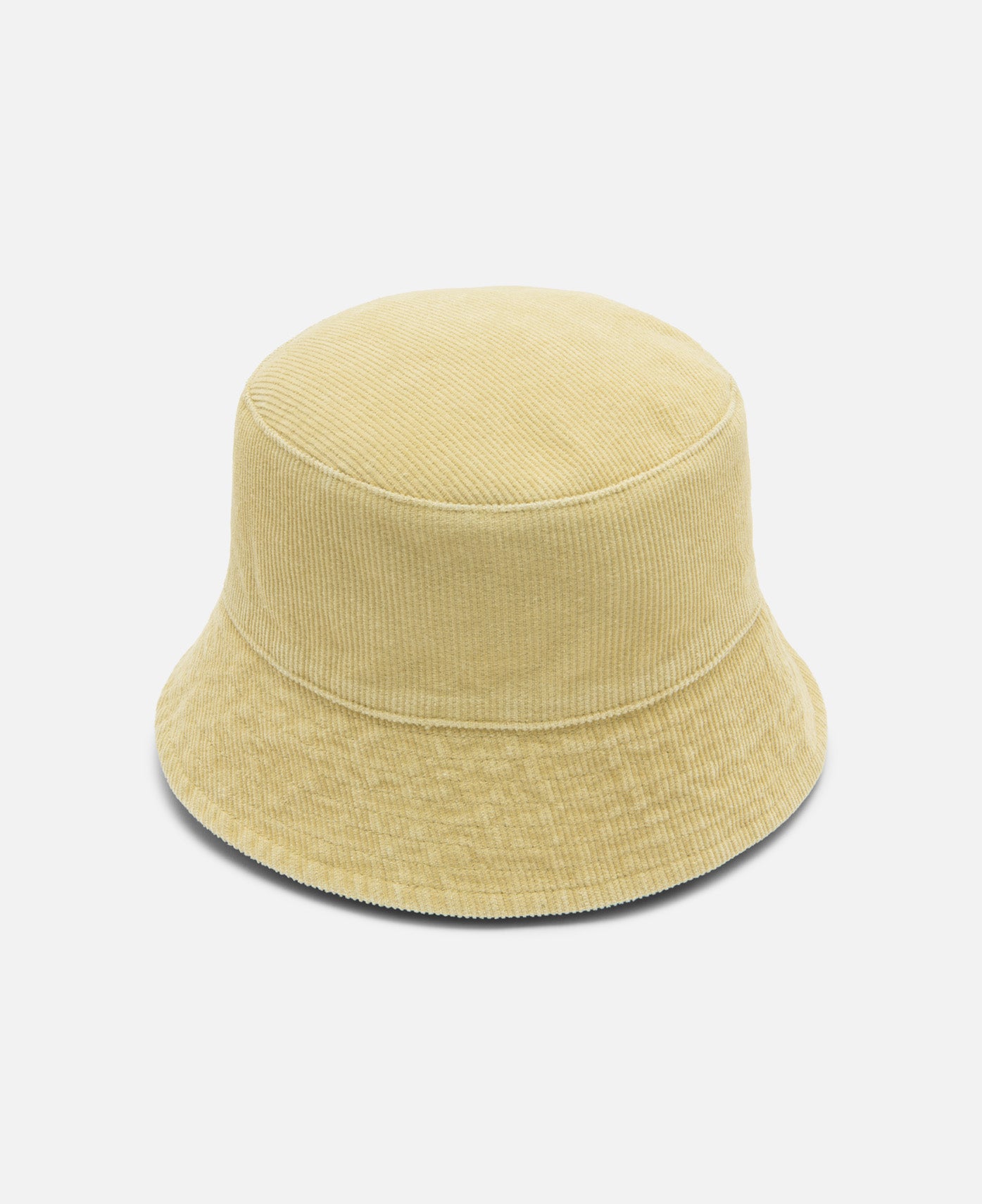 Reversible Corduroy Bucket Hat (Beige)