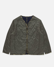 Reversible Quilt Jacket (Navy)