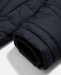 Silk Padded Chinese Jacket (Navy)