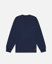 Small Logo L/S T-Shirt (Navy)