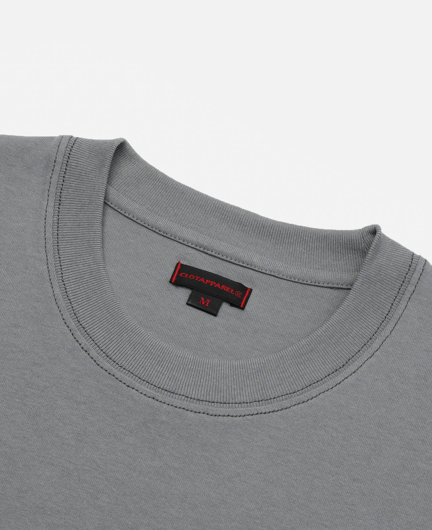 CLOT Contrast Stitch T-Shirt (Charcoal)