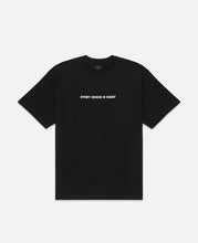 Star Print "Every Choice Is Right" T-Shirt (Black)