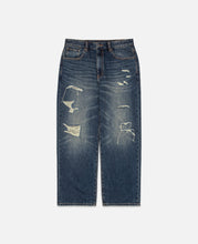 Straight Leg Jeans (Blue)