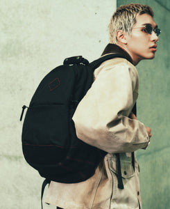 Suede Backpack (Black)