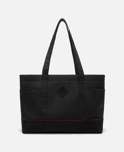 Suede Tote Bag (Black)