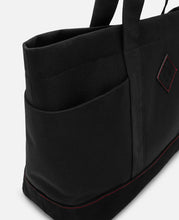 Suede Tote Bag (Black)
