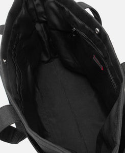 Suede Tote Bag (Black)