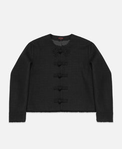 Tweed Jacket (Black)