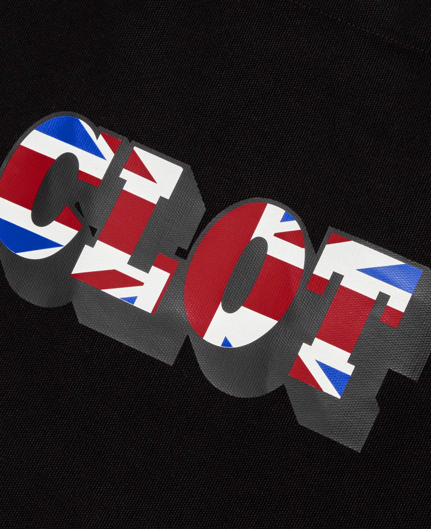 Union Flag Tote Bag (Black)