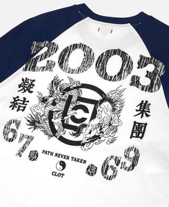 Vintage ''03'' Raglan T-Shirt (White)