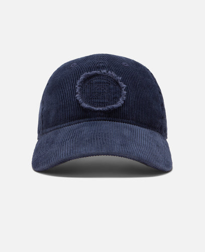 Washed Corduroy Cap (Navy)