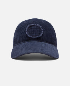 Washed Corduroy Cap (Navy)