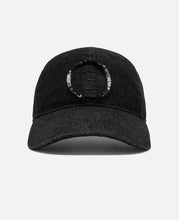 Washed Denim Cap (Black)
