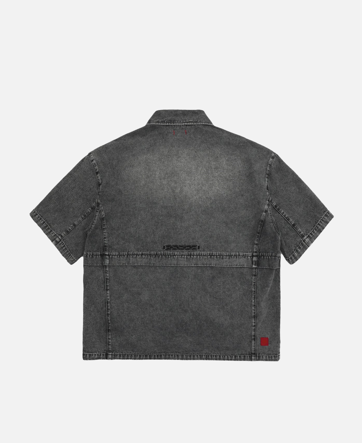 Washed Oversize Shirt (Grey)