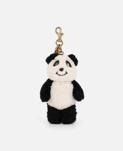 Coach Clot Panda Bag Charm In Shearling (Multi)