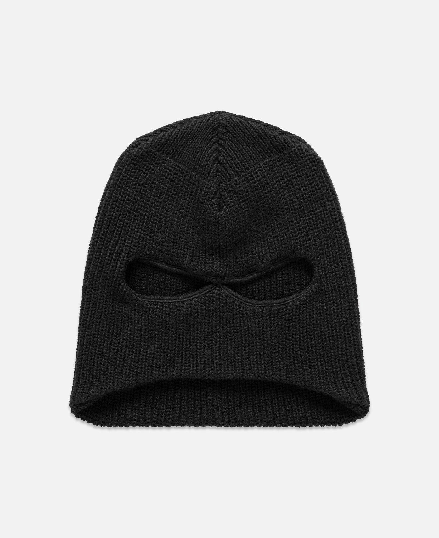 WOOL KNIT BALACLAVA　KIJIMA TAKAYUKI CLOT x KIJIMA TAKAYUKI - Knit Balaclava (Black) – JUICESTORE