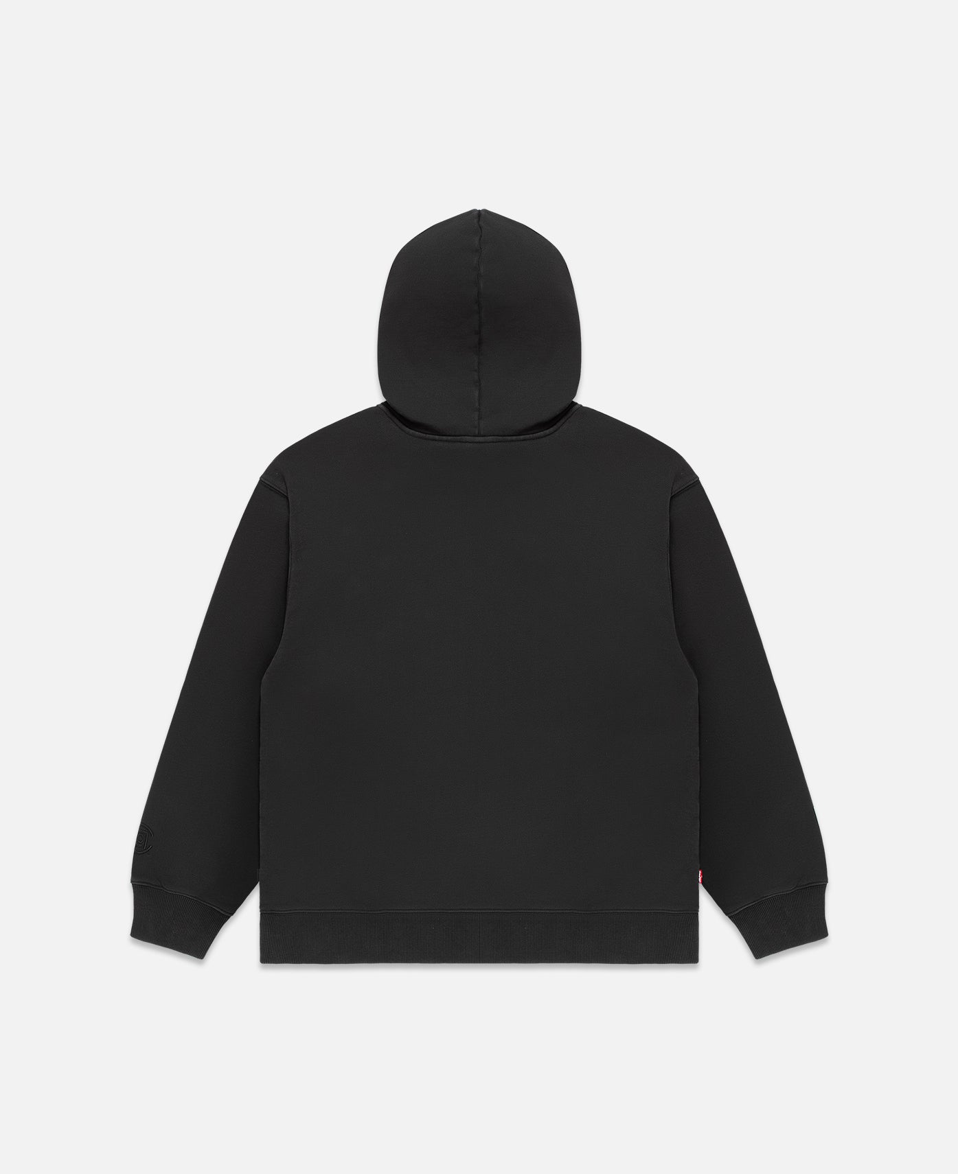 Chinese Button Fastening Hoodie (Black)