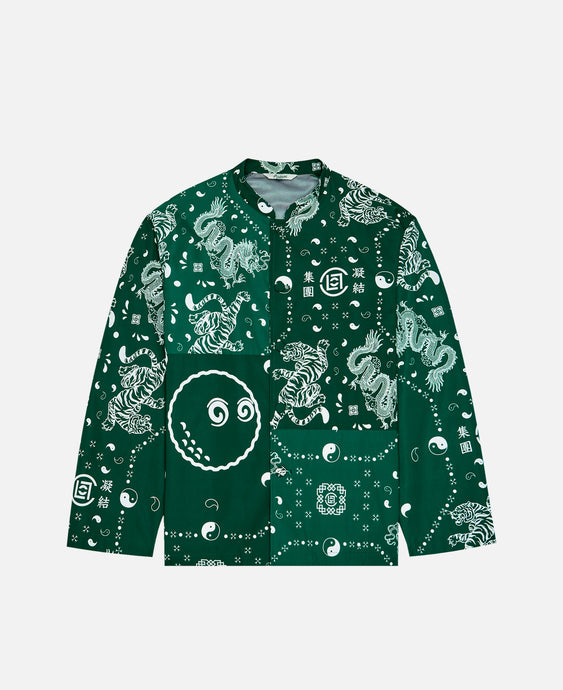 Patchwork Jacket (Green)