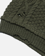 Patchwork Savage Sweater (Olive)