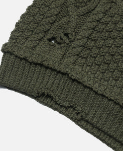 CLOT x NEIGHBORHOOD - Patchwork Savage Sweater (Olive) – JUICESTORE