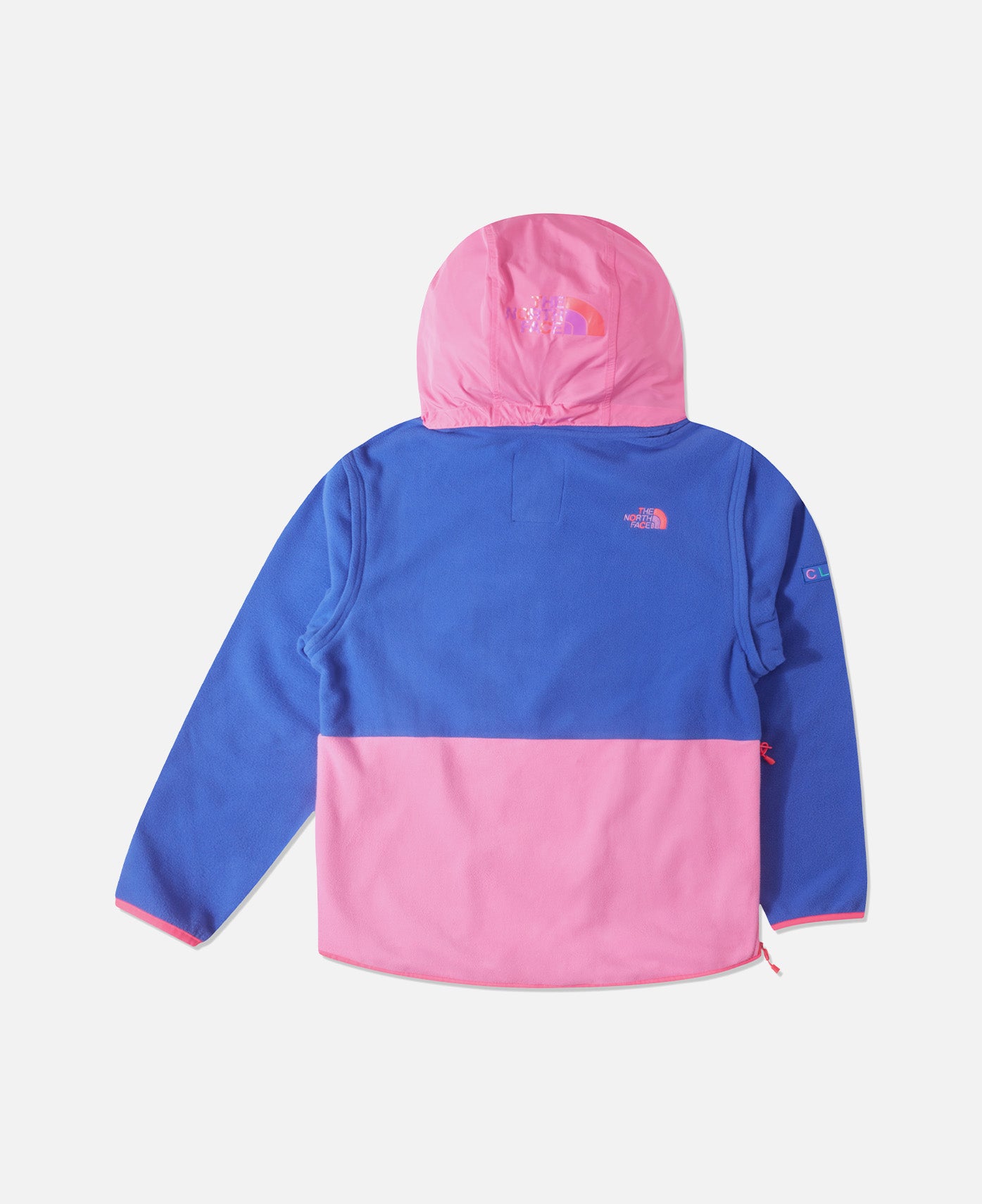 Hooded fleece top sale