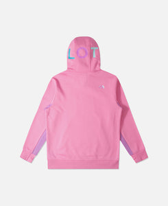 Pink north face discount hoodie