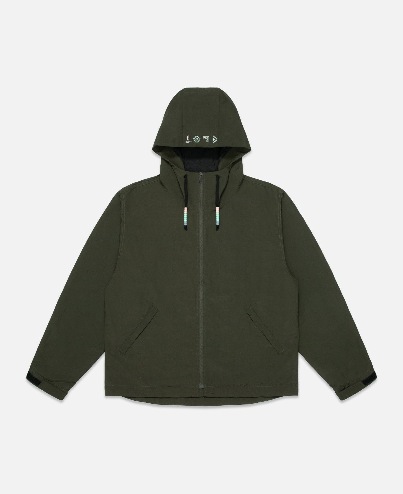 Zip-Up Wind Parker (Olive)