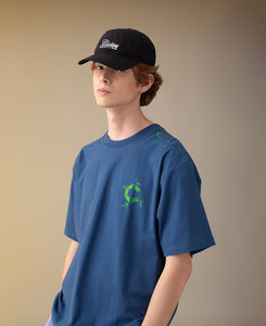 Bamboo Logo C T-Shirt (Navy)