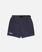 Belted Shorts With CLOTTEE Embroidery (Black)