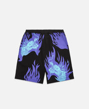 Burning Dragon Shorts (Purple)