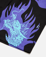 Burning Dragon Shorts (Purple)