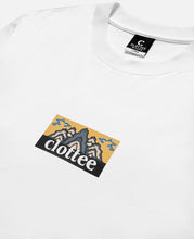 Boxy Print L/S T-Shirt (White)